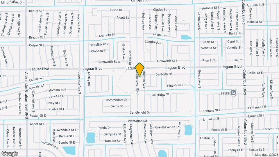 819 Eisenhower Blvd Map and Location Details