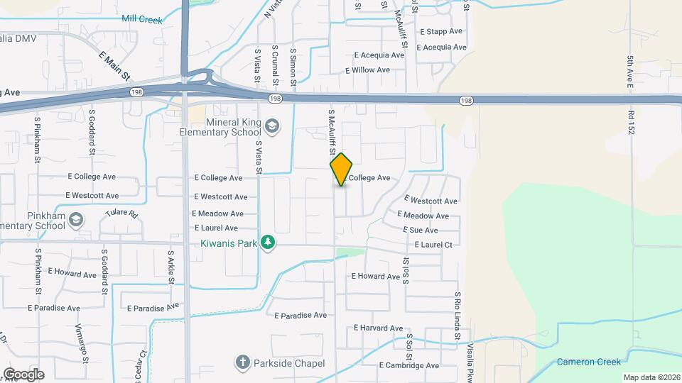 905 S Laguna St Map and Location Details