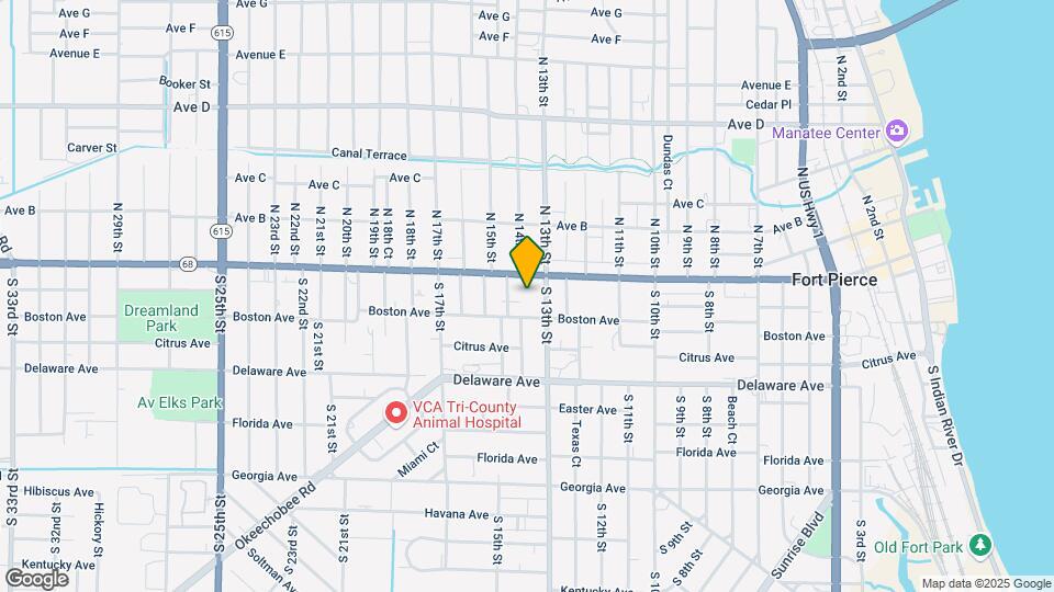 1310 Atlantic Ave Map and Location Details