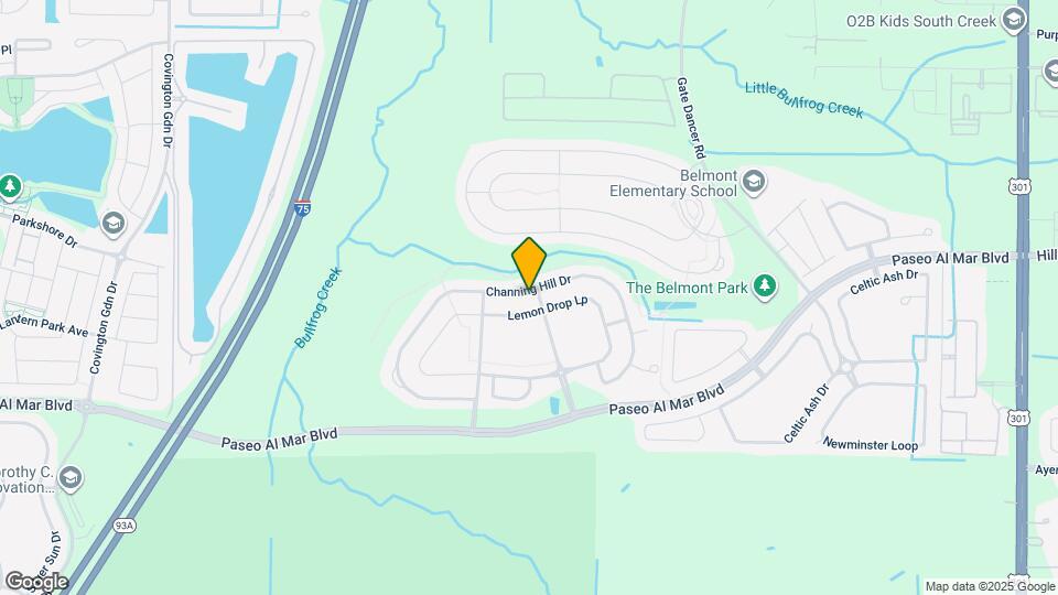 9527 Channing Hill Dr Map and Location Details