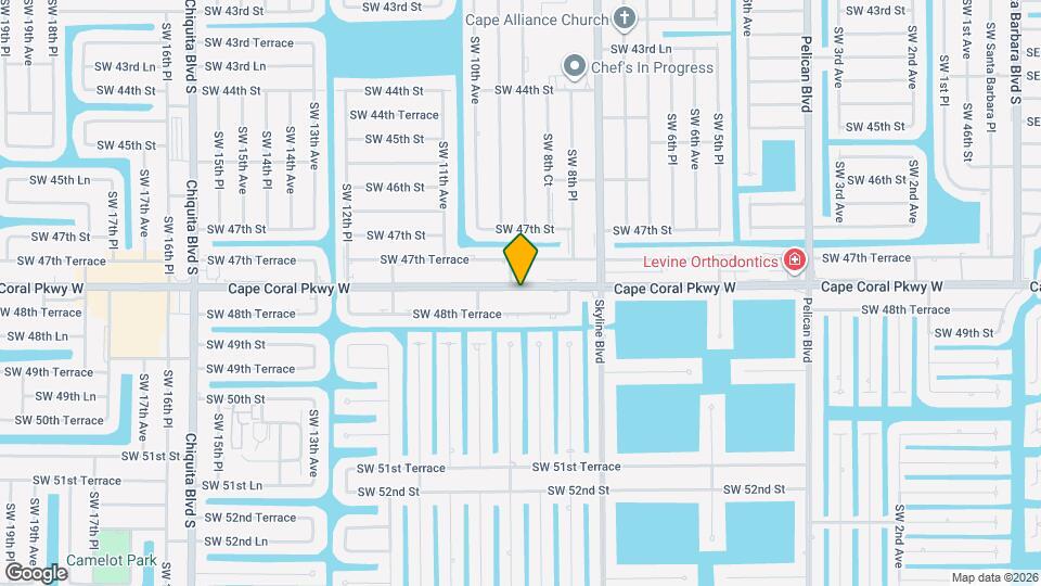 908 Cape Coral Pkwy W Map and Location Details