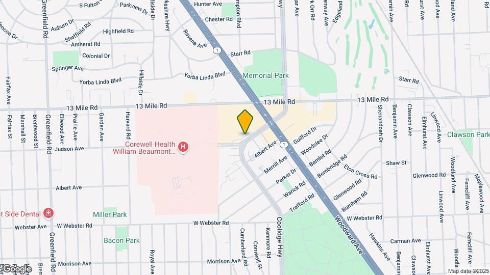 3301-3355 Coolidge Hwy Map and Location Details