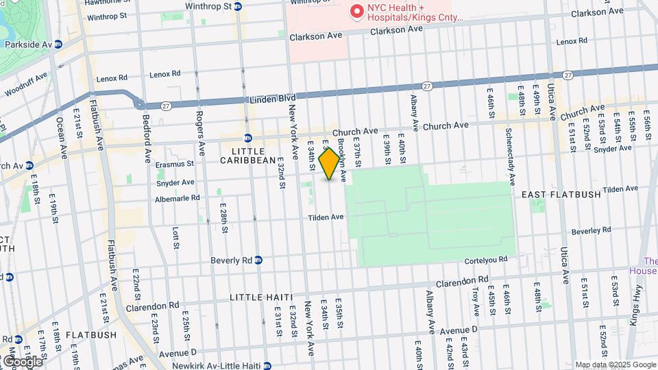273 E 35th St Map and Location Details