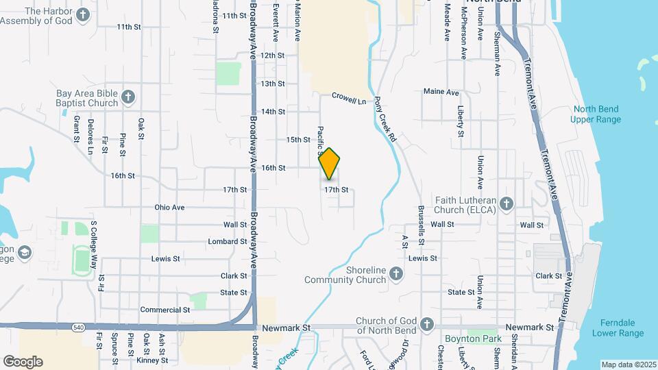 1616 17th St Map and Location Details