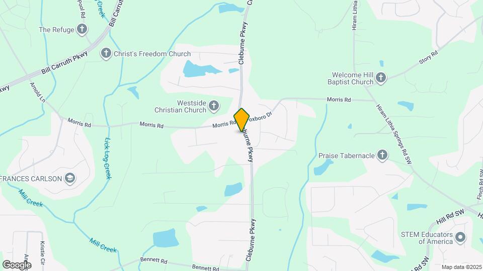 1996 Cleburne Pkwy Map and Location Details