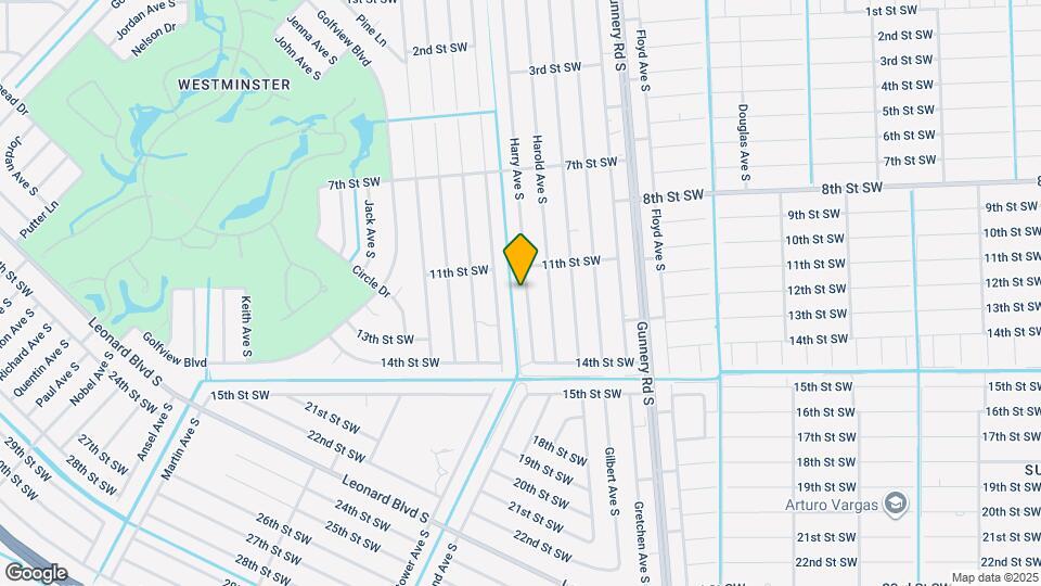 1114 Harry Ave S Map and Location Details