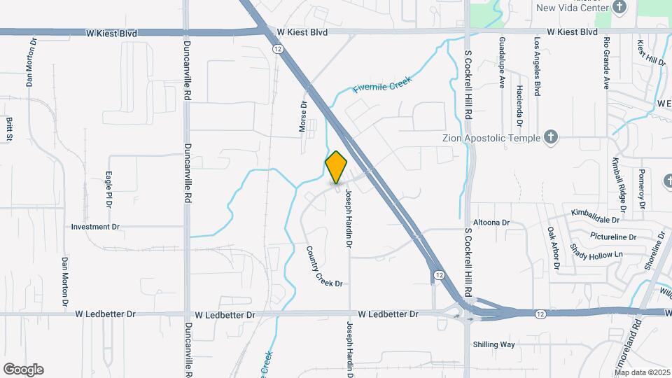 4640 Country Creek Dr Map and Location Details