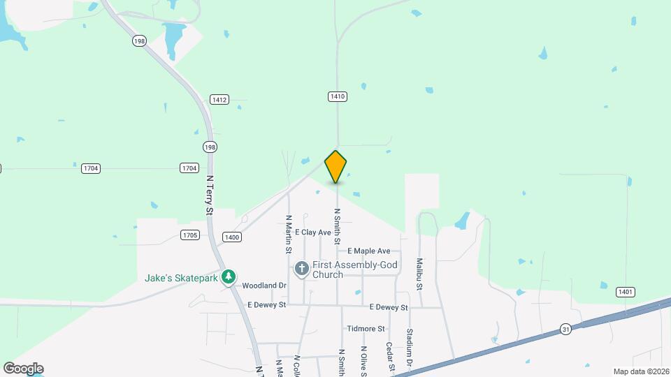 829 N Smith St Map and Location Details