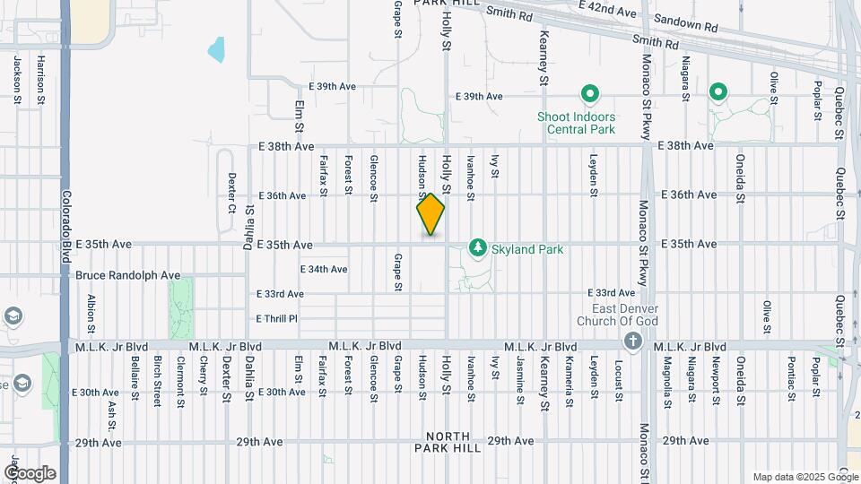 3500 Hudson St Map and Location Details