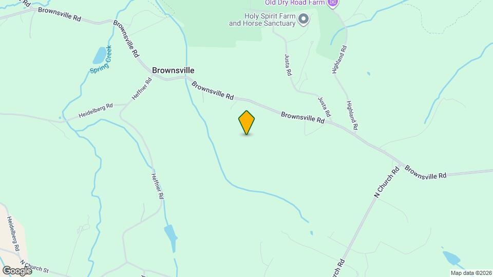 970 Brownsville Rd Map and Location Details