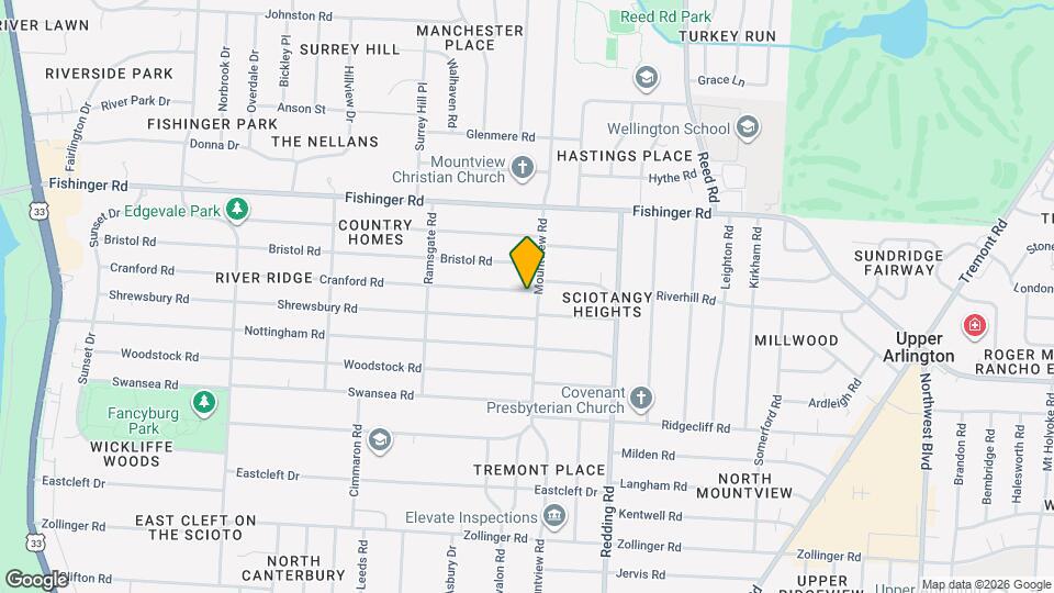 2169 Cranford Rd Map and Location Details