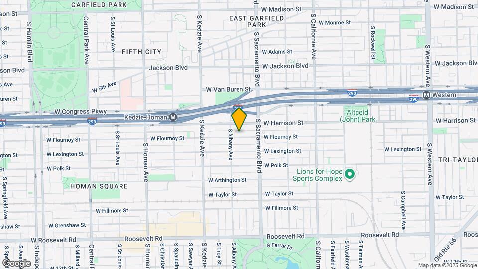 3042 W Flournoy St Map and Location Details