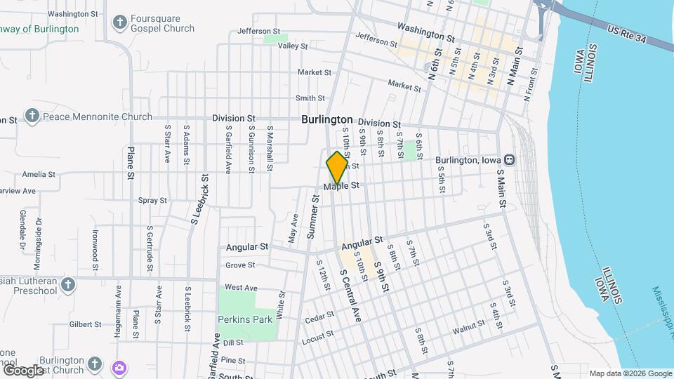 400 S Central Ave Mapa y Detalles de la Ubicación