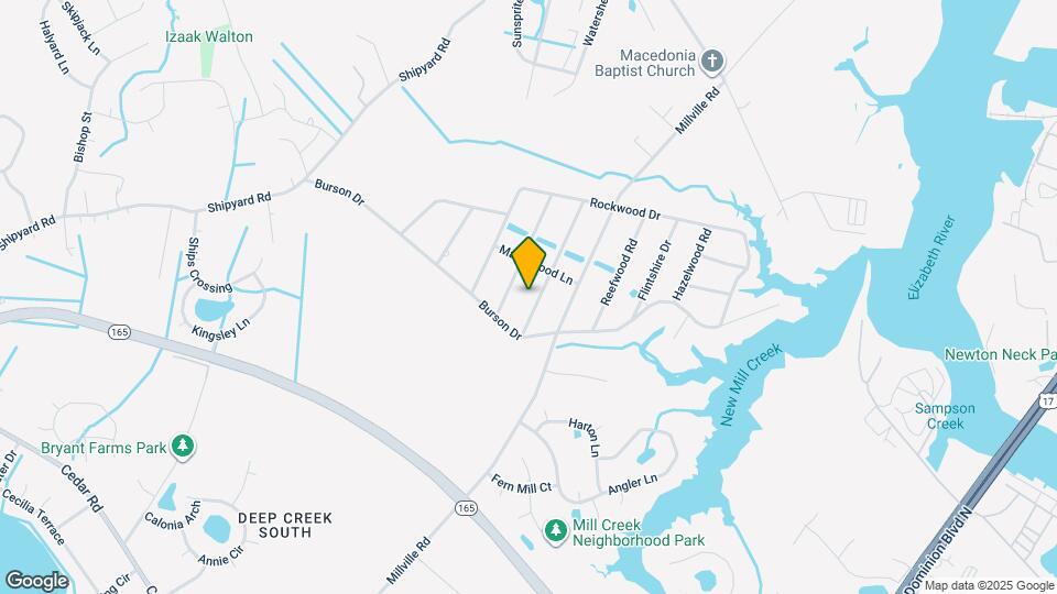 1964 Beechwood Rd Map and Location Details