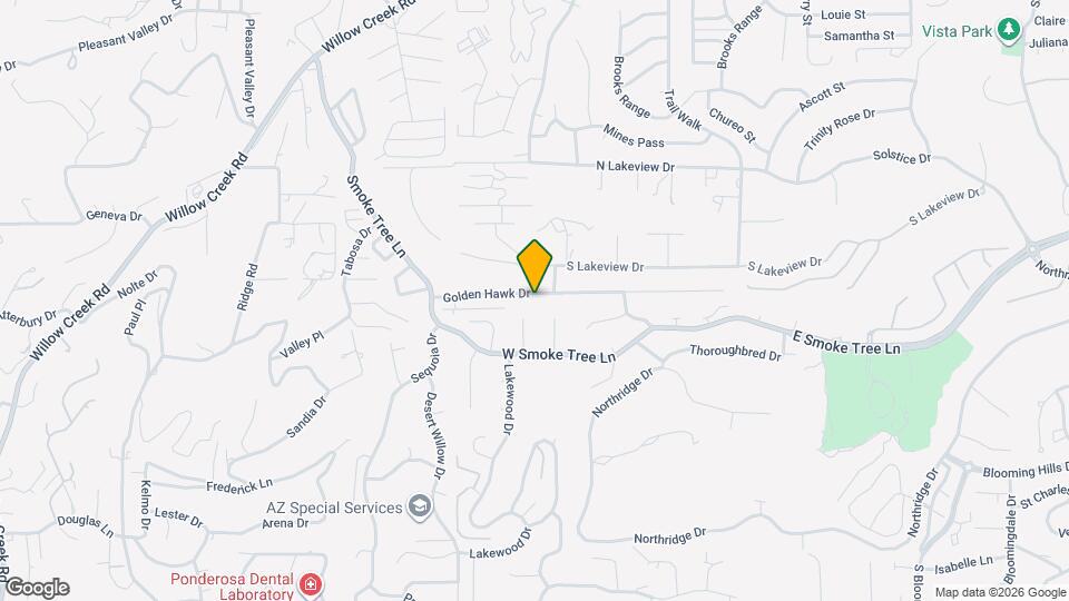653 Golden Hawk Dr Map and Location Details