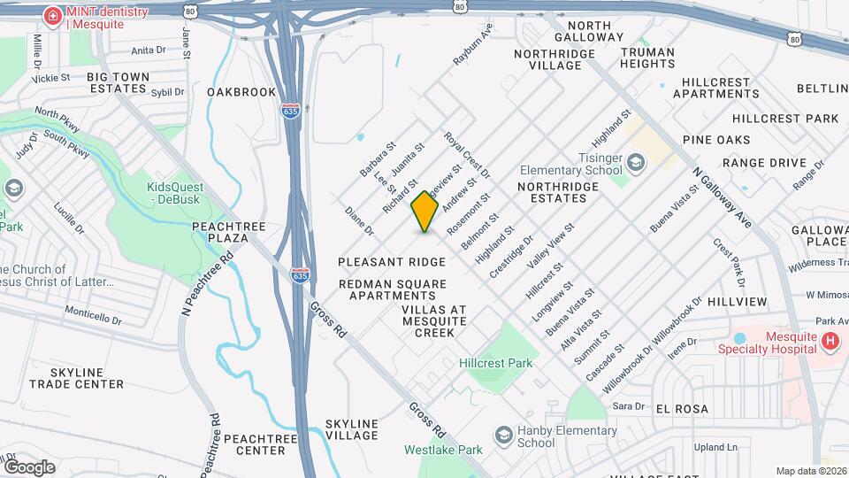 1260 Redman Ave Map and Location Details