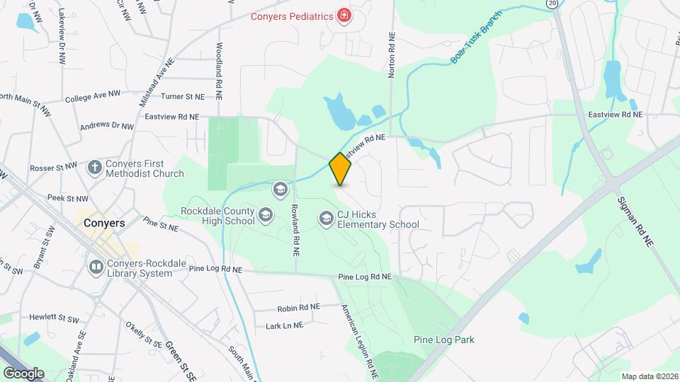 990 Woodbridge Dr NE Map and Location Details