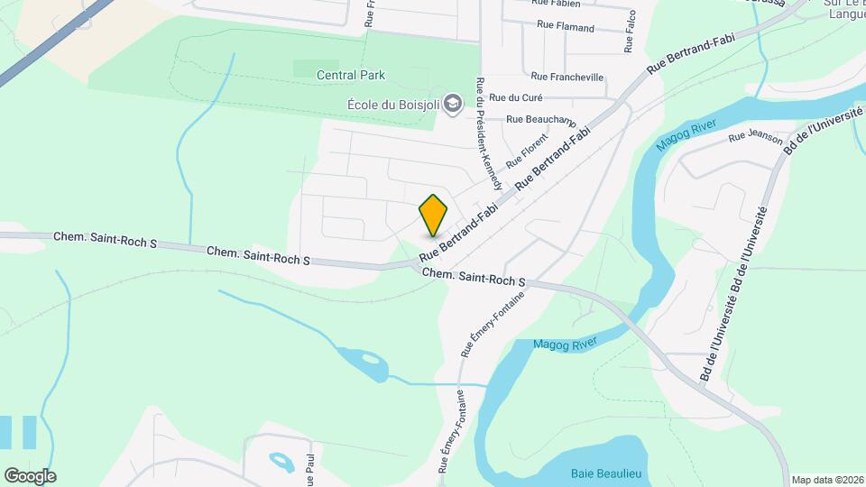 6565 Bertrand-Fabi Rue Map and Location Details