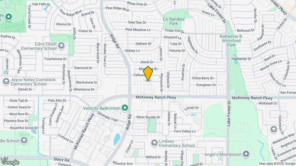 5824 Ridgeline Dr Map and Location Details