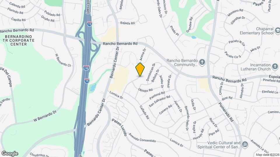 16847 Acena Dr Map and Location Details