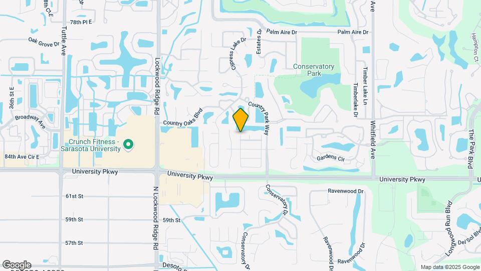 5048 Brandeis Cir W Map and Location Details