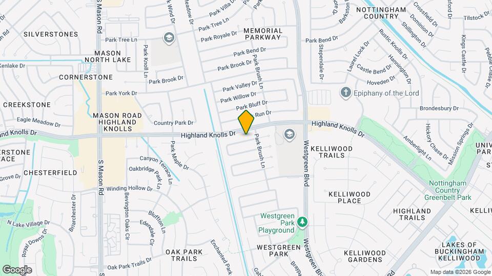 21418 Park Bishop Dr Map and Location Details