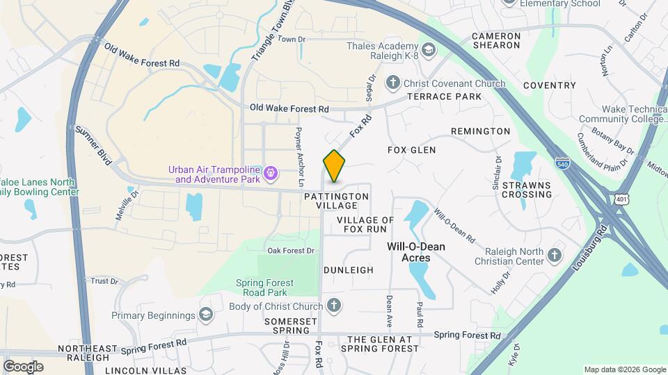 4605 Malone Ct Map and Location Details