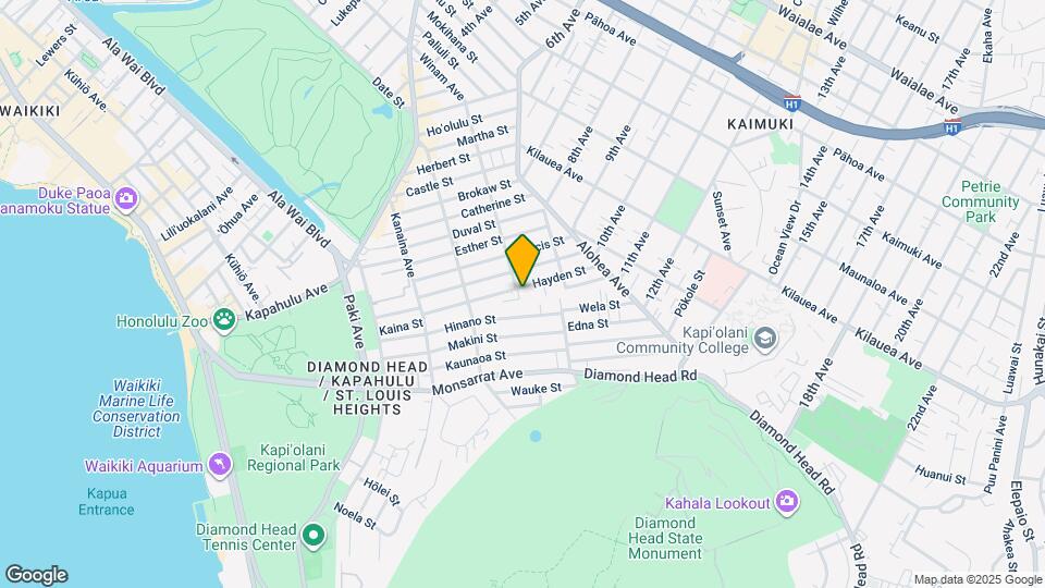 3309 Hayden St Map and Location Details