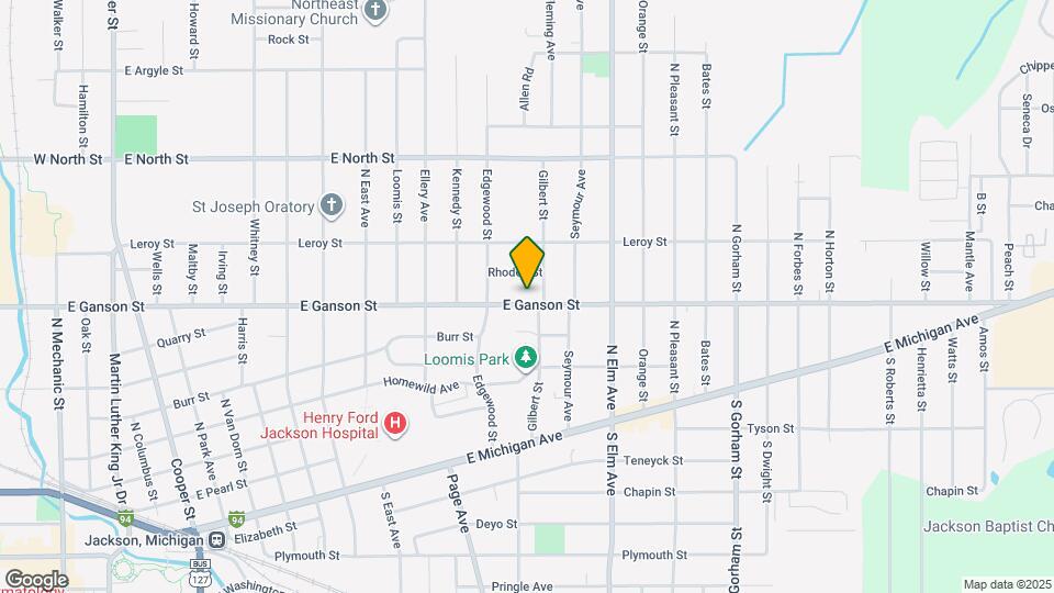 1324 E Ganson St Map and Location Details