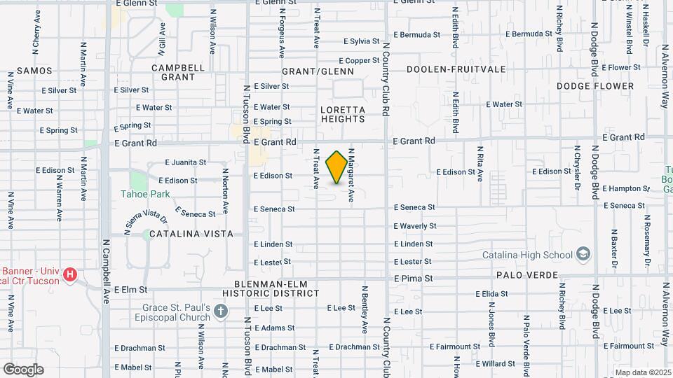 2129 N Margaret Ave Mapa y Detalles de la Ubicación