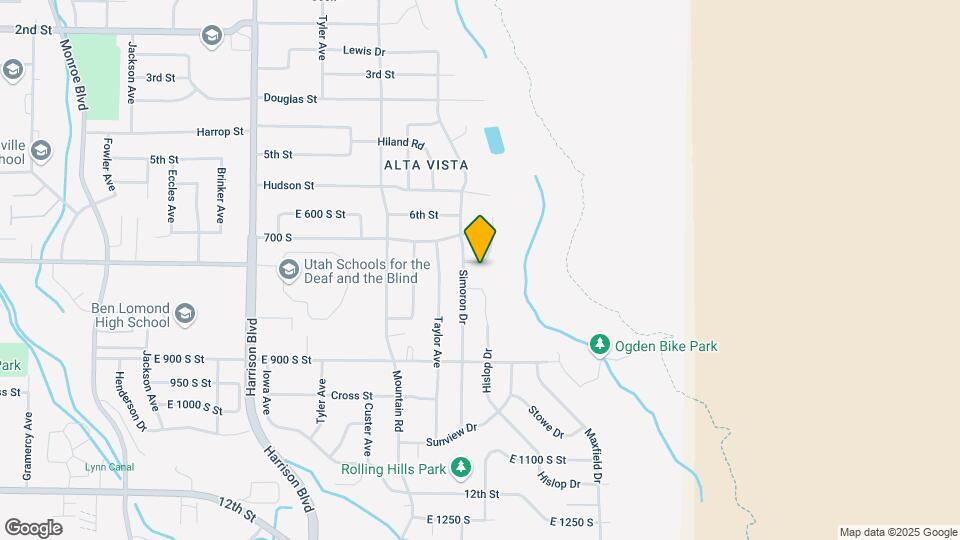 732 Hislop Dr Map and Location Details