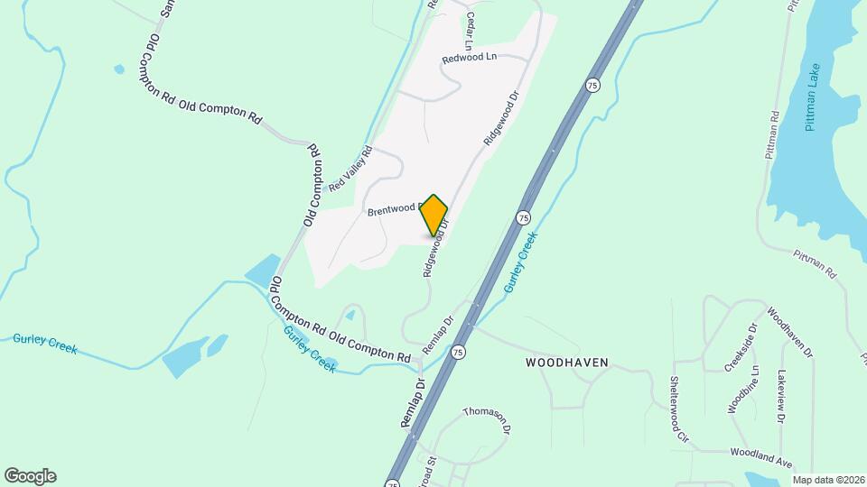 375 Ridgewood Dr Mapa y Detalles de la Ubicación