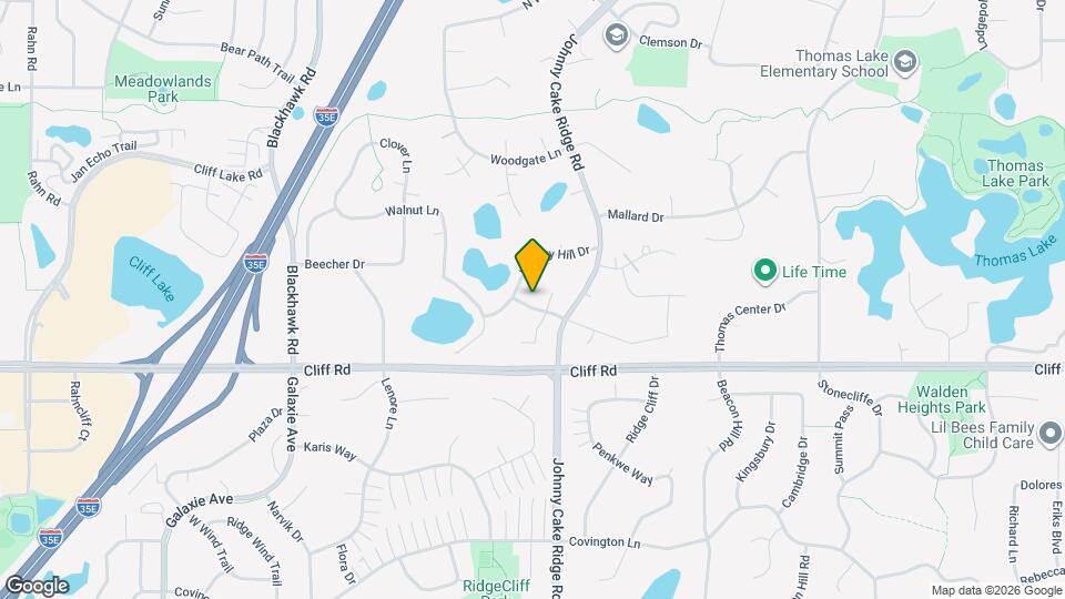 1735 Walnut Ln Map and Location Details