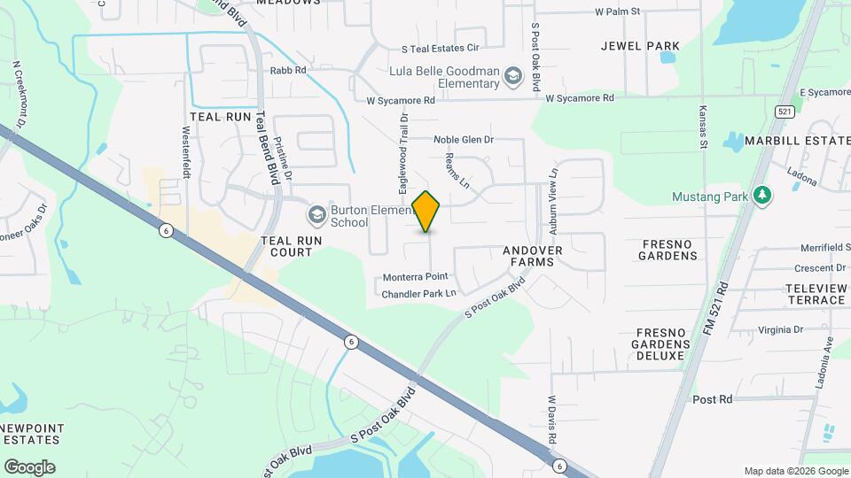 1402 Hunter Ridge Ct Map and Location Details