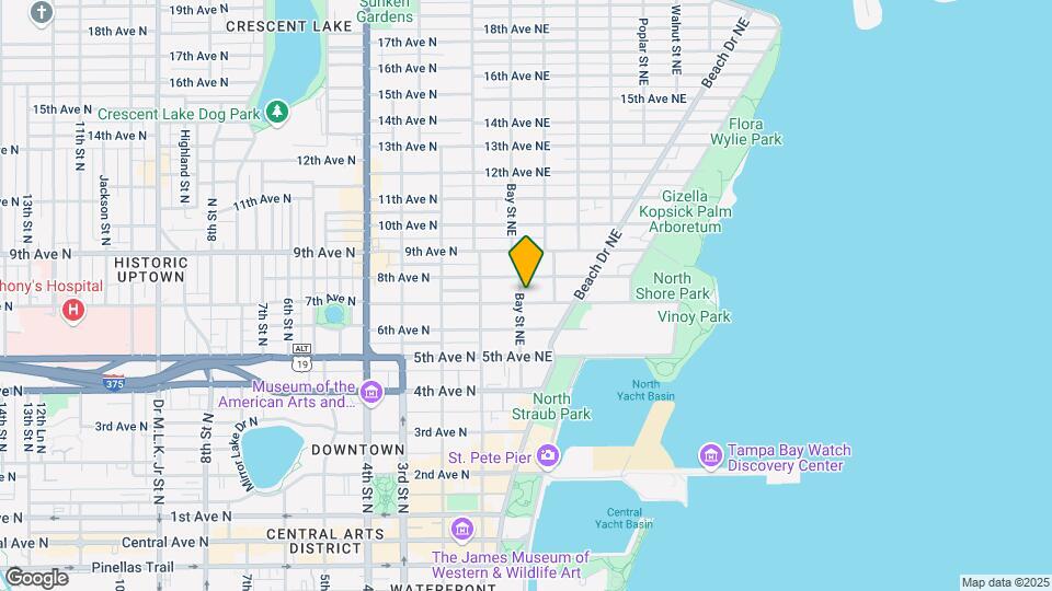 701 Bay St NE Mapa y Detalles de la Ubicación