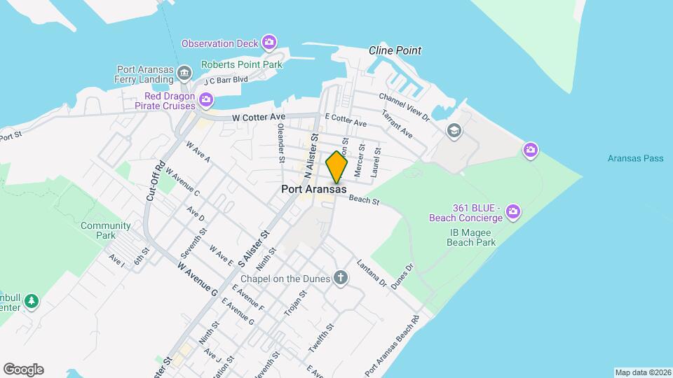 Beachway Rv Park And Apartments Map and Location Details