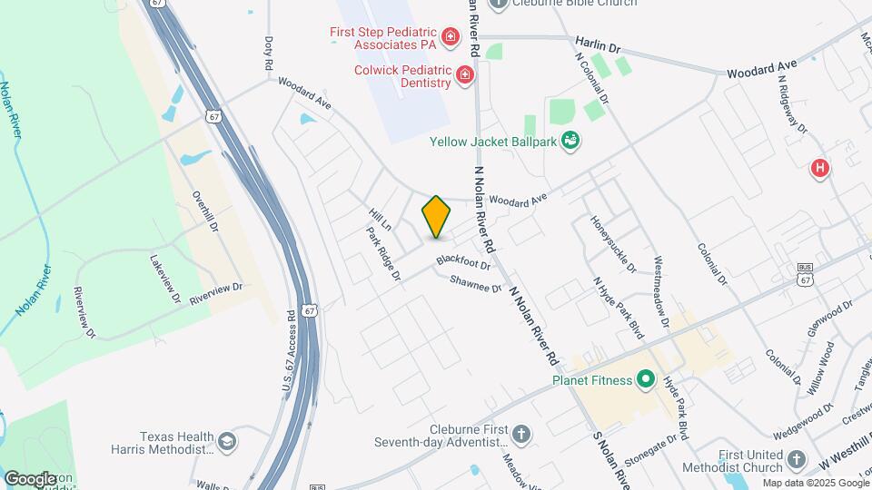 1719 Short St Map and Location Details