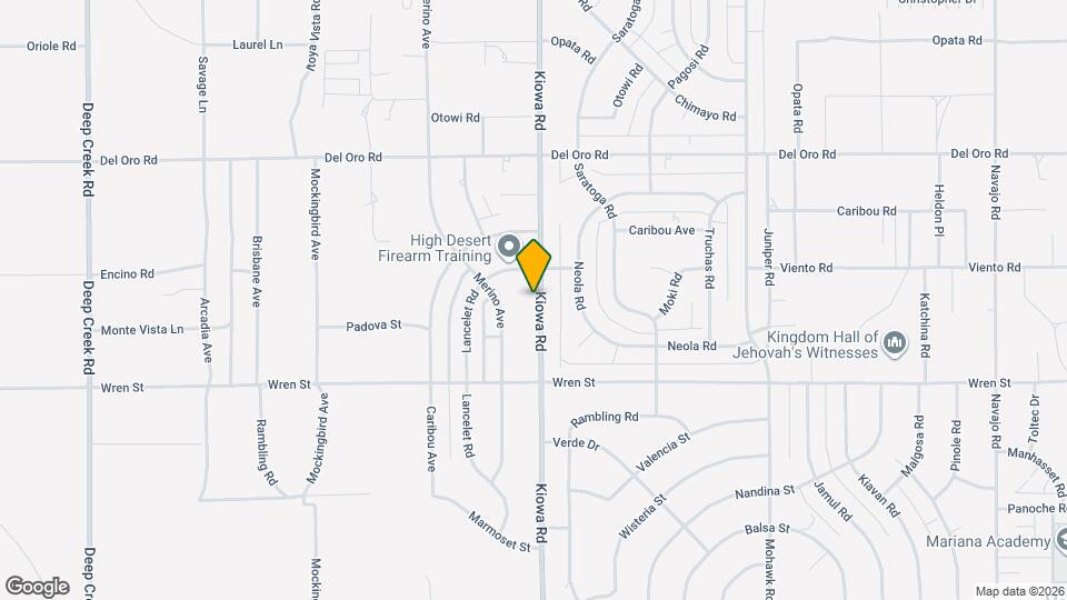 11044 Kiowa Rd Mapa y Detalles de la Ubicación