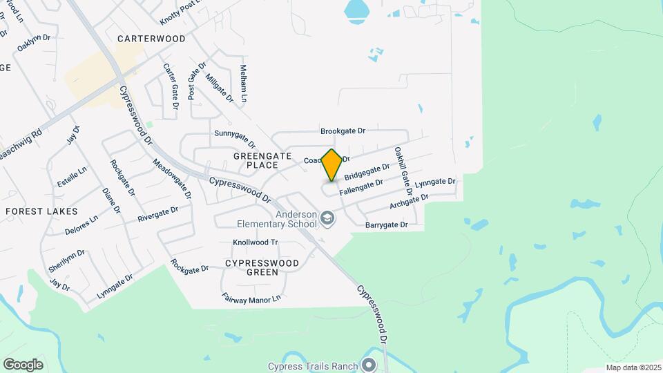 6318 Bridgegate Dr Map and Location Details