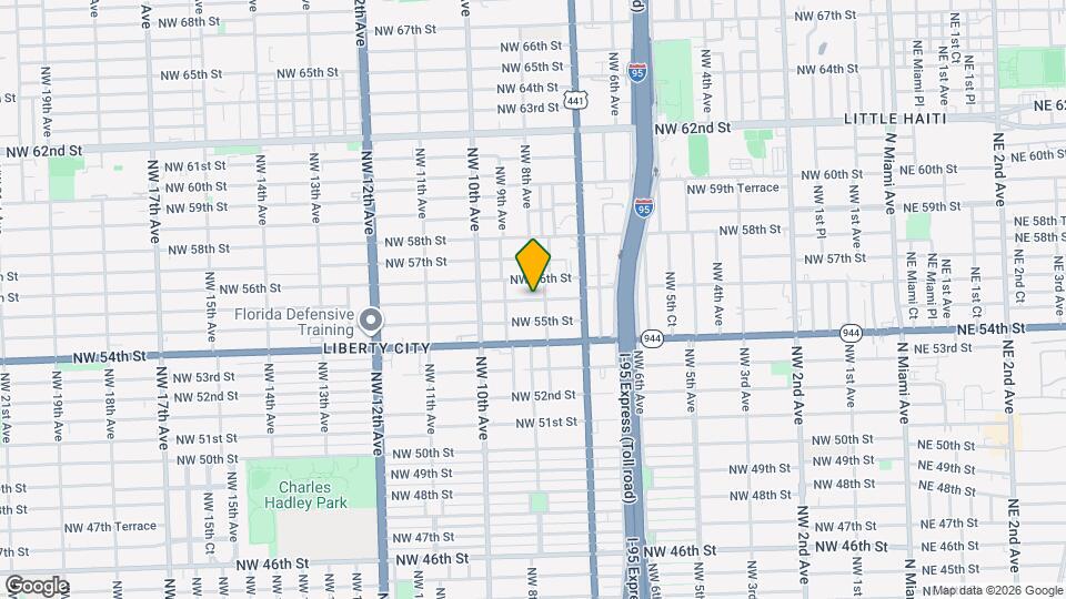 789 NW 55th Terrace Map and Location Details