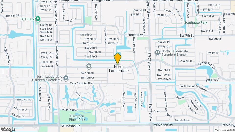7505 Kimberly Blvd Map and Location Details