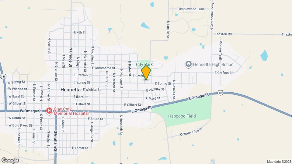 1102 E Spring St Map and Location Details