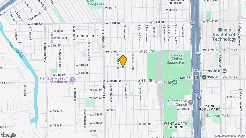 3408 S Lowe Ave, Unit 2 Map and Location Details