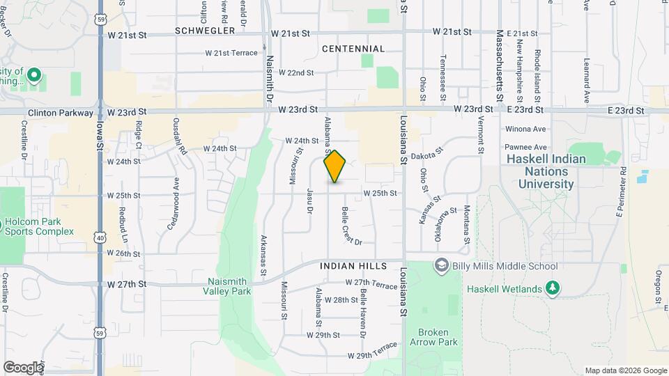 806 W 25th St Mapa y Detalles de la Ubicación