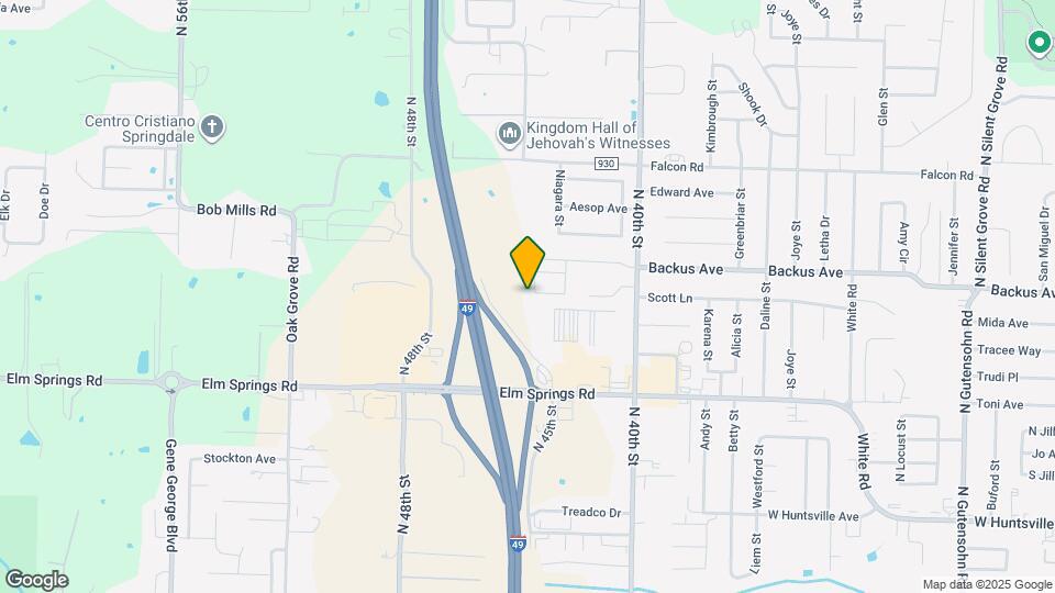 1300 Fredonia St Map and Location Details