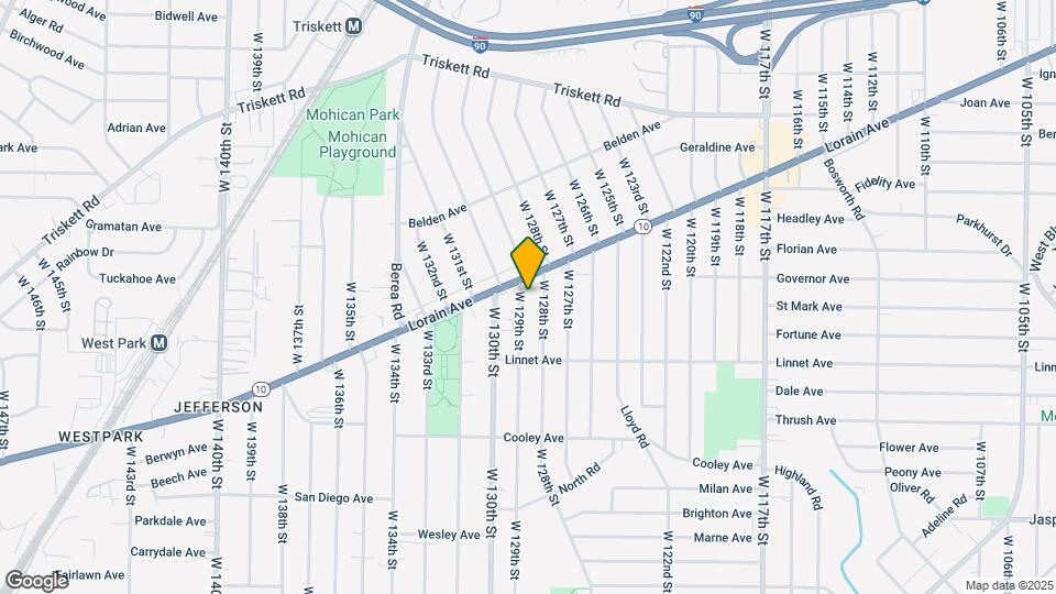 3461 W 129th St Map and Location Details