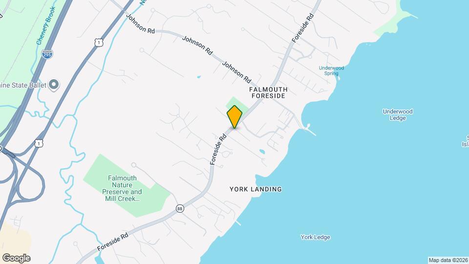 239 Foreside Rd Map and Location Details