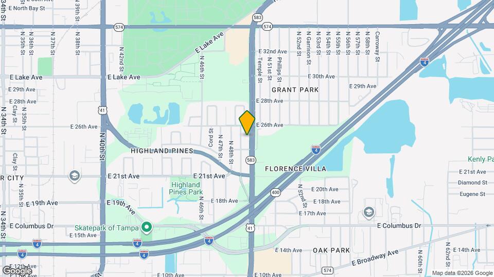 3212 N 50th St Map and Location Details