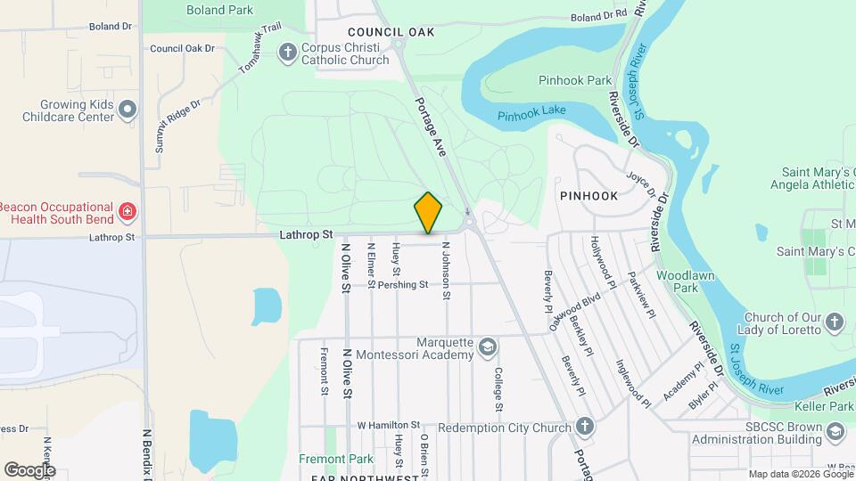 2014 Lathrop St Map and Location Details