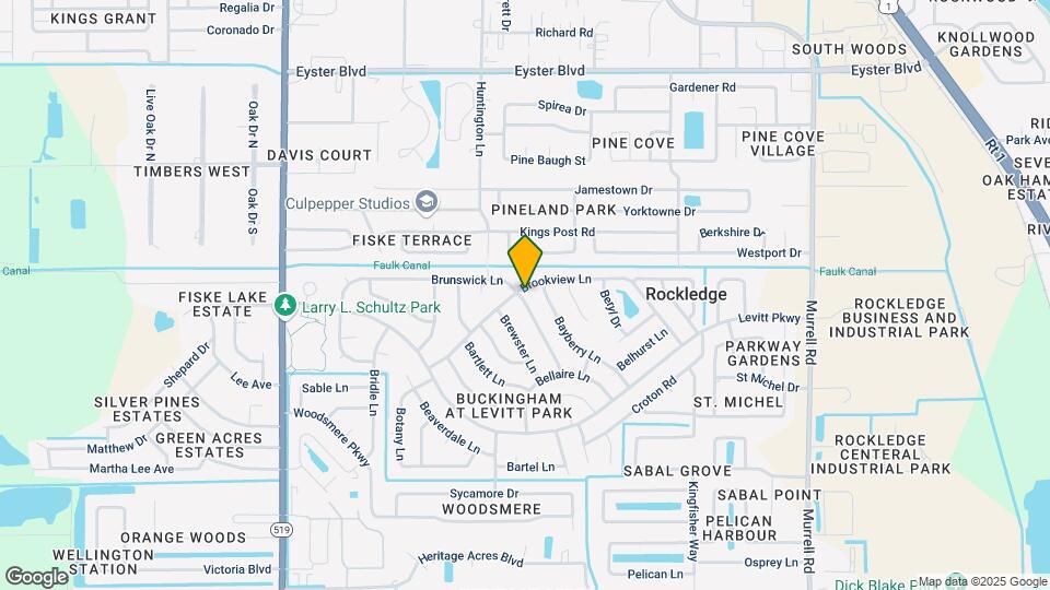898 Brunswick Ln Map and Location Details
